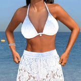 Vera | Conjunto de Bikini de Encaje Elegante