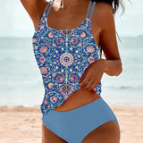 Madeleine | Tankini floral vintage que no parece anticuado