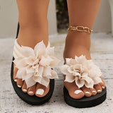 Sandalias Elegantes con Flores