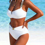 Robin | Bikini Elegante Con Cinturón Metálico
