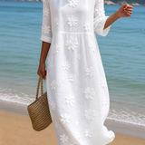 Vestido casual de mujer con estampado floral