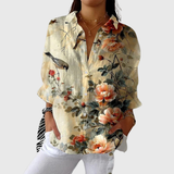 Blusa ligera y colorida con estampado