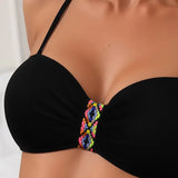 Lois | Conjunto de Bikini Sexy sin Espalda