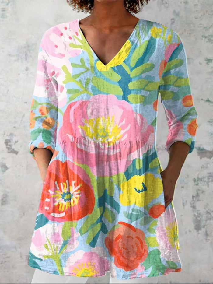 Juliette | Blusa larga con escote en V
