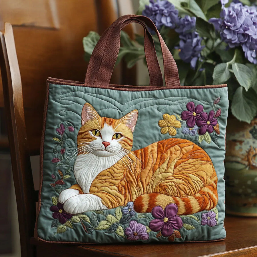 Bolso Artesanal - Gato Rojo