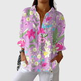 Blusa ligera y colorida con estampado