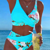 Jolina | Bikini floral que no pasa desapercibido