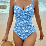 Clara | Tankini Impreso de Una Pieza