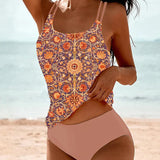 Madeleine | Tankini floral vintage que no parece anticuado