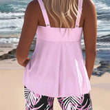 Luna | Conjunto de tankini colorido que te devuelve las ganas de color