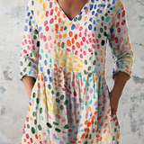 Bernadette | Blusa larga con escote en V