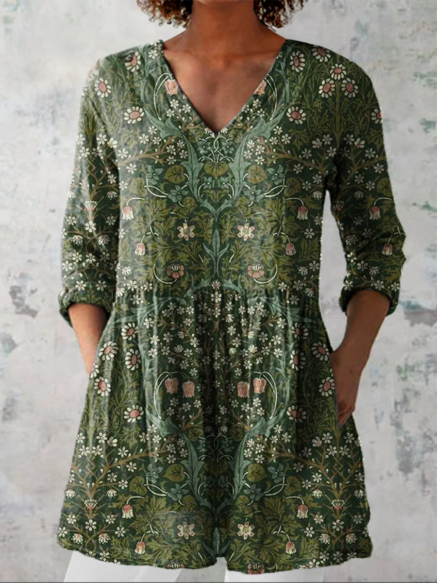 Addison | Blusa larga en V
