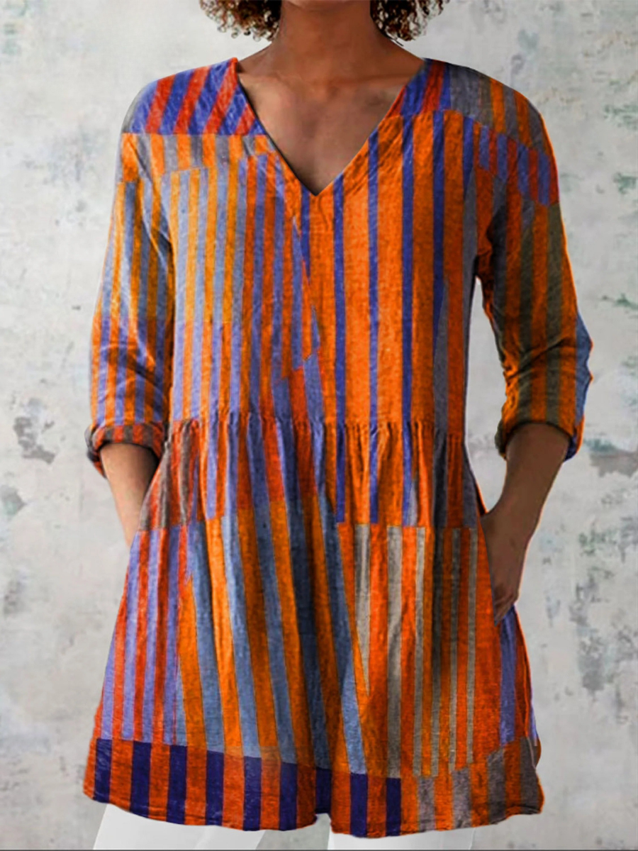 Nadia | Blusa larga con escote en V