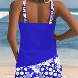 Blanca | Conjunto Tankini que Cubre Barriga y Trasero