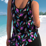 Helena | Tankini floral que favorece la figura sin marcar