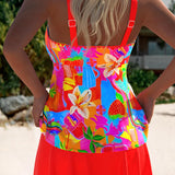 Eleanor | Chic Floral Tankini Swim Dress