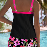 Élise | Tankini de Dos Piezas Elegante