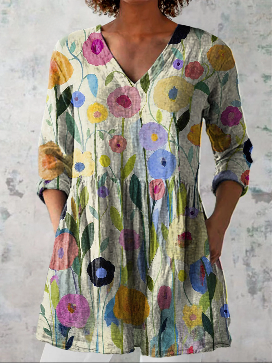 Blaire | Blusa larga en V