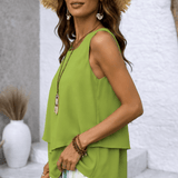 CONJUNTO FLUIDO DE VERANO PARA MUJER