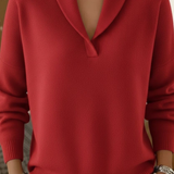 Encarna | Jersey con Cuello de Pico