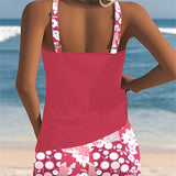 Blanca | Conjunto Tankini que Cubre Barriga y Trasero