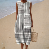 Vestido de verano cómodo sin mangas