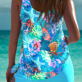 Trudy | Conjunto de tankini que controla y disimula la barriga