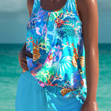 Trudy | Conjunto de tankini que controla y disimula la barriga