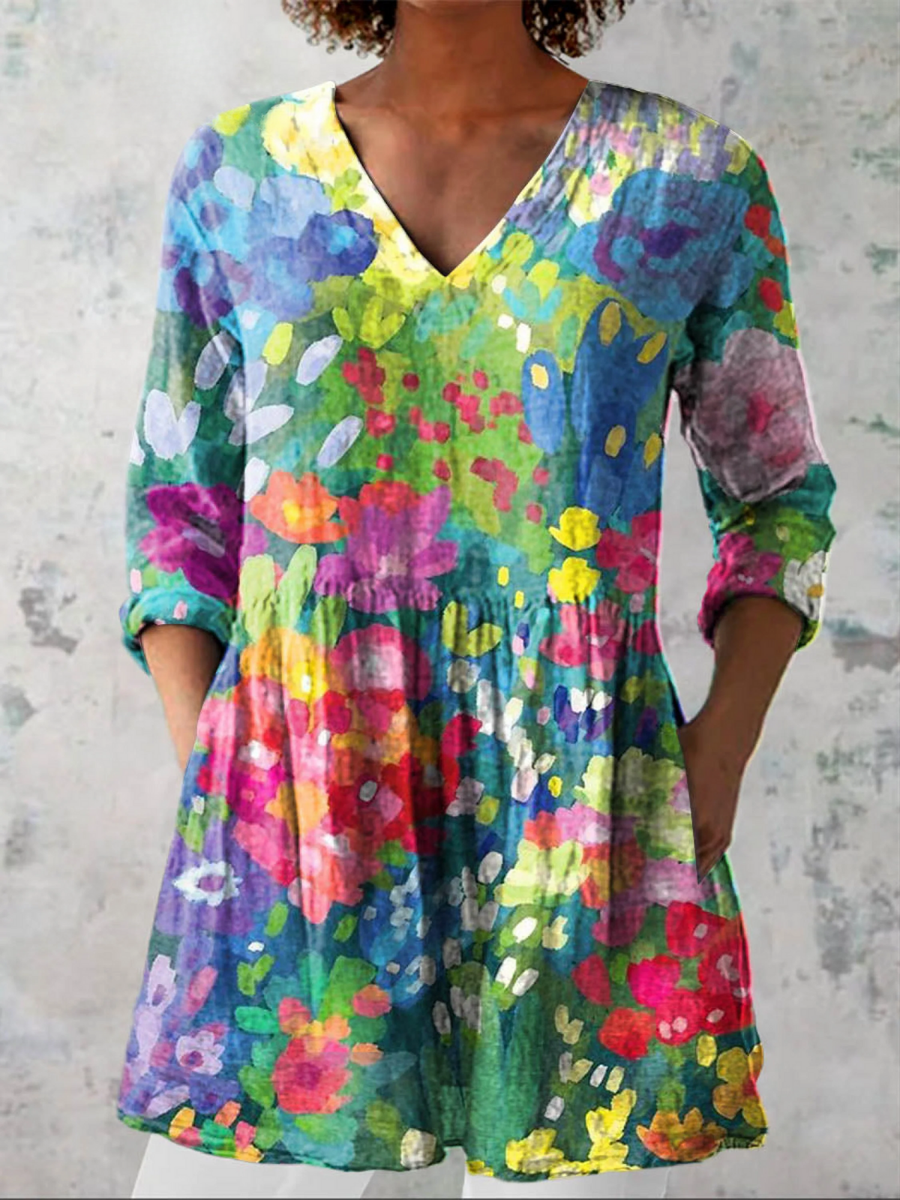 Cali | Blusa larga en V