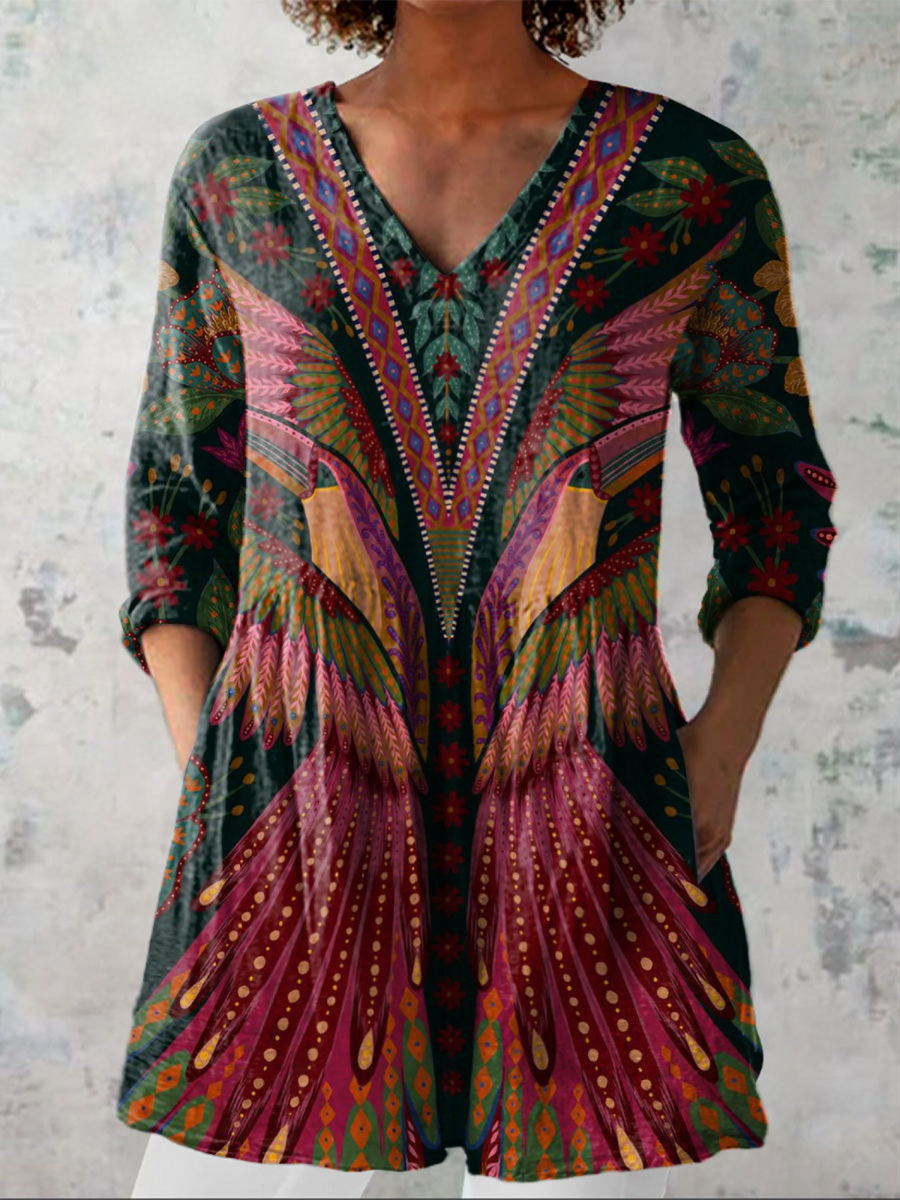 Adrianna | Blusa larga en V