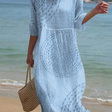Vestido casual de mujer bordado