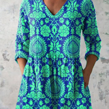 Beatrix | Blusa larga con escote en V