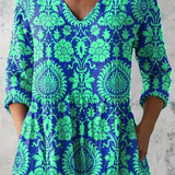 Beatrix | Blusa larga con escote en V