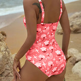 Clara | Tankini Impreso de Una Pieza