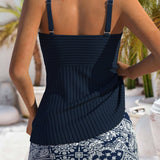 Tessa | Conjunto de Tankini con Fruncidos Estiloso