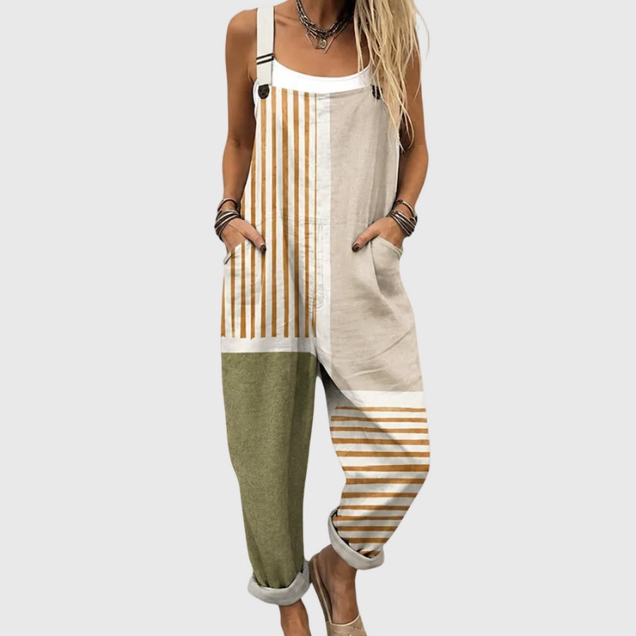 Peto Remedios beige estampado