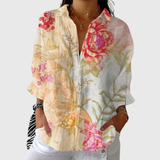Blusa ligera y colorida con estampado