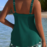 Laura | Tankini a Rayas con Short de Playa