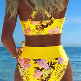 Jolina | Bikini floral que no pasa desapercibido