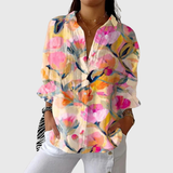 Blusa estampada ligera y colorida