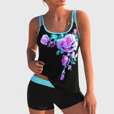 Maribel | Conjunto de baño floral que cubre el vientre