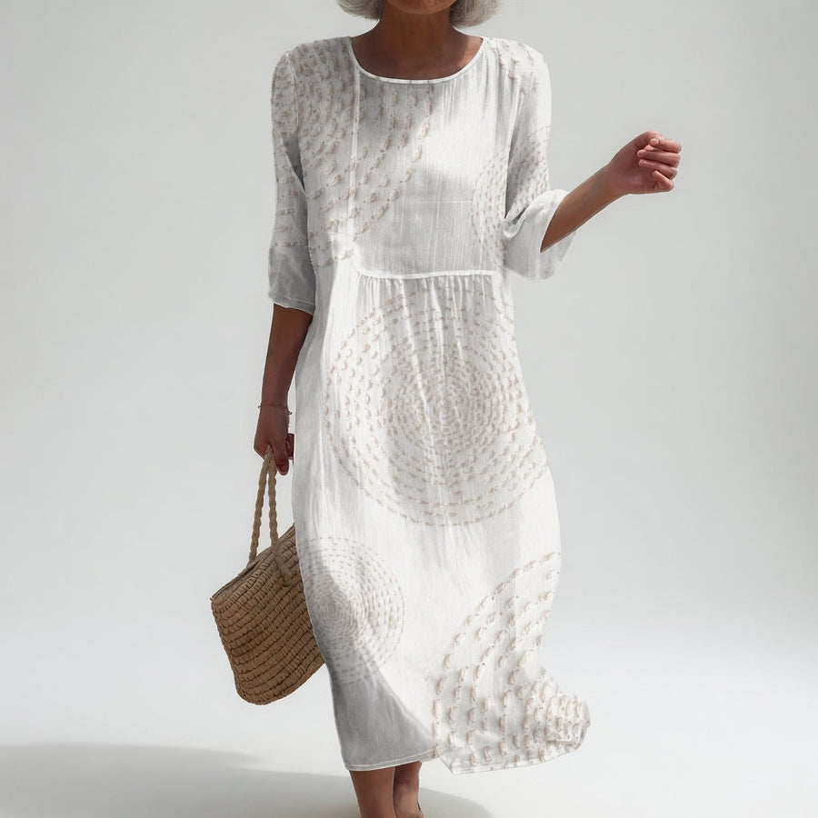 Améliane™ — Vestido midi elegante de detalles delicados
