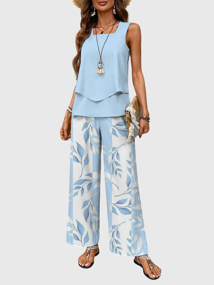 Brenda™ | Conjunto de Dos Piezas Elegante de Verano