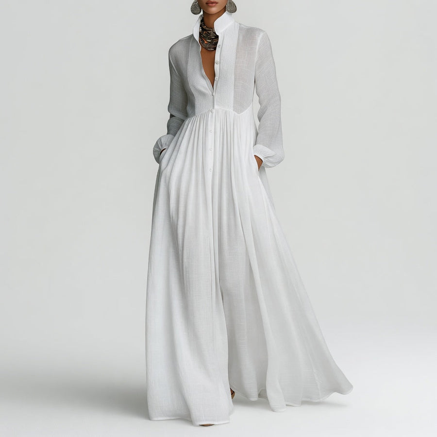 Élisa™ — Vestido maxi minimalista y refinado