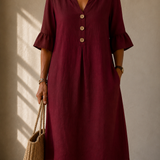 Clara™ | Vestido de Botones