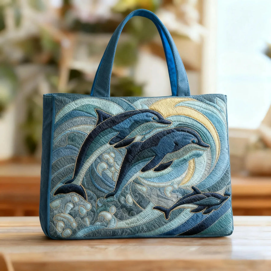 Bolsa Artesanal - Delfín del Océano