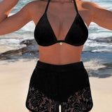 Vera | Conjunto de Bikini de Encaje Elegante