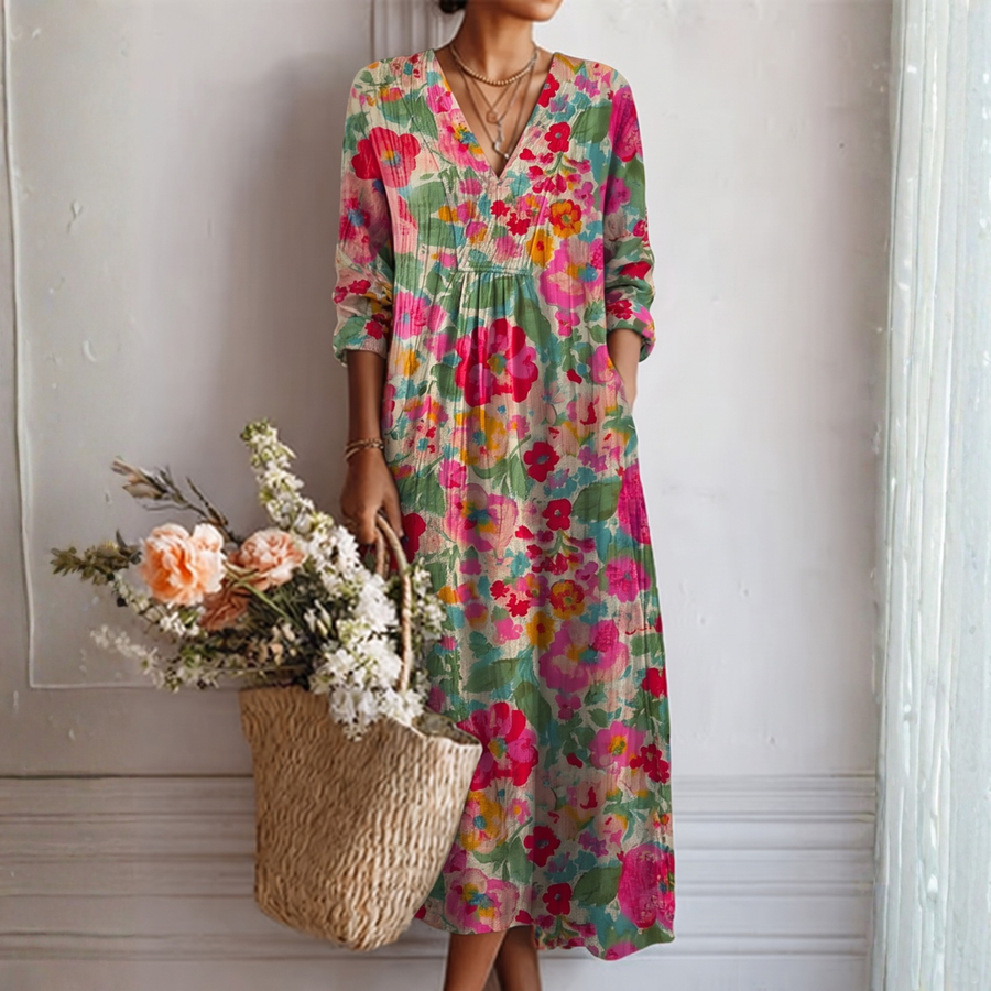 Rosa™ | Vestido Floral Elegante