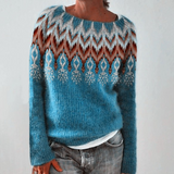 Elaine | Jersey de punto vintage con estilo isleño