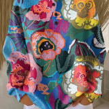 Beatriz | Jersey con grandes flores